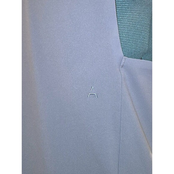 Aday Sleeveless Bonded Stitching LBD Dress Light Slate Blue Norm Core Size Med - Picture 5 of 7